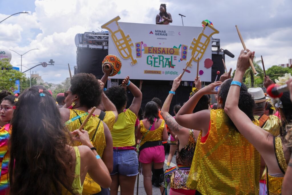 Governo do Estado e representantes do Carnaval de Minas realizam promoção da folia no Salão Nacional do Turismo - Carnaval 2024 Foto Dirceu Aurelio Imprensa MG 2