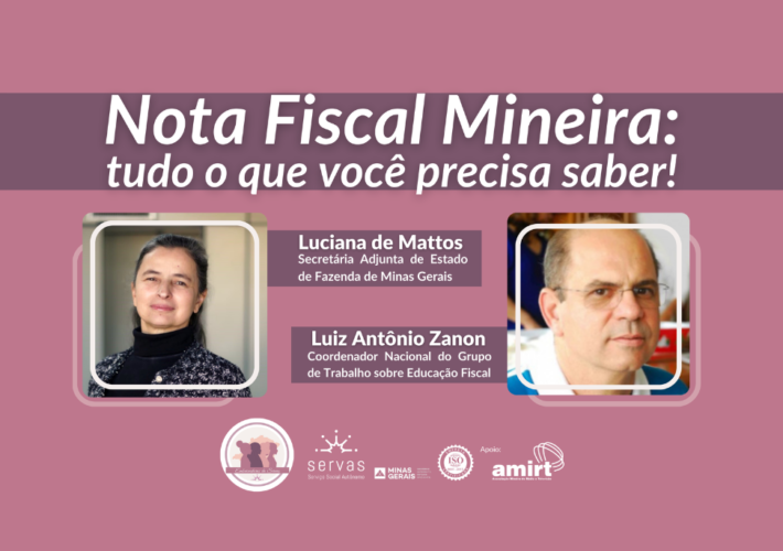 Palestra gratuita discute oportunidades para entidades socioassistenciais no Programa Nota Fiscal Mineira