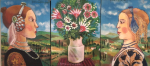 Último mês da exposição da artista Yara Tupynambá no Centro Cultural do TRT-MG