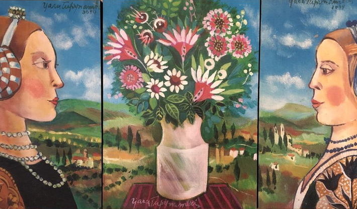 Último mês da exposição da artista Yara Tupynambá no Centro Cultural do TRT-MG